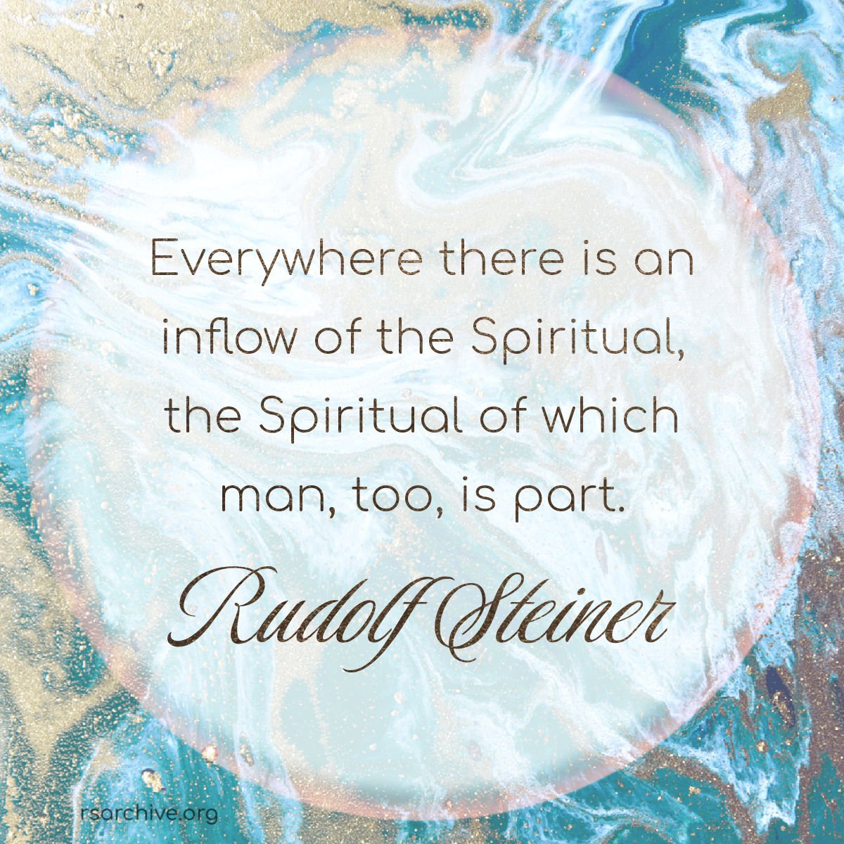 Earthly and Cosmic Man