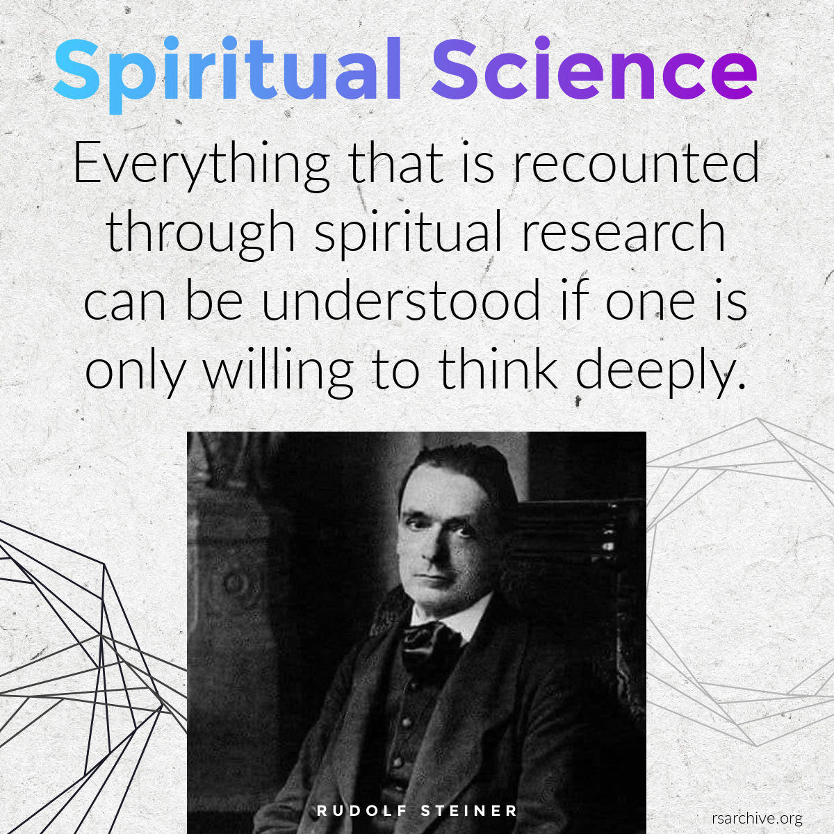 Understanding Spiritual Science