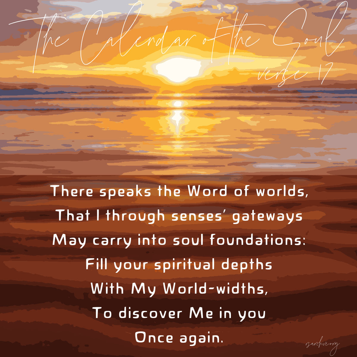 Calendar Verse 17
