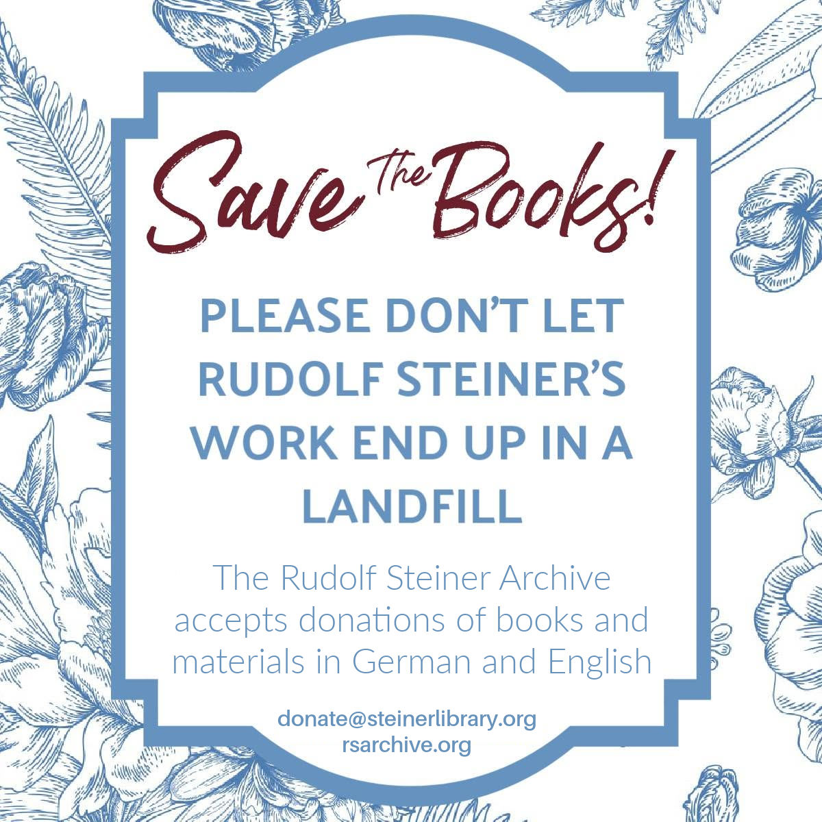 Save the Books