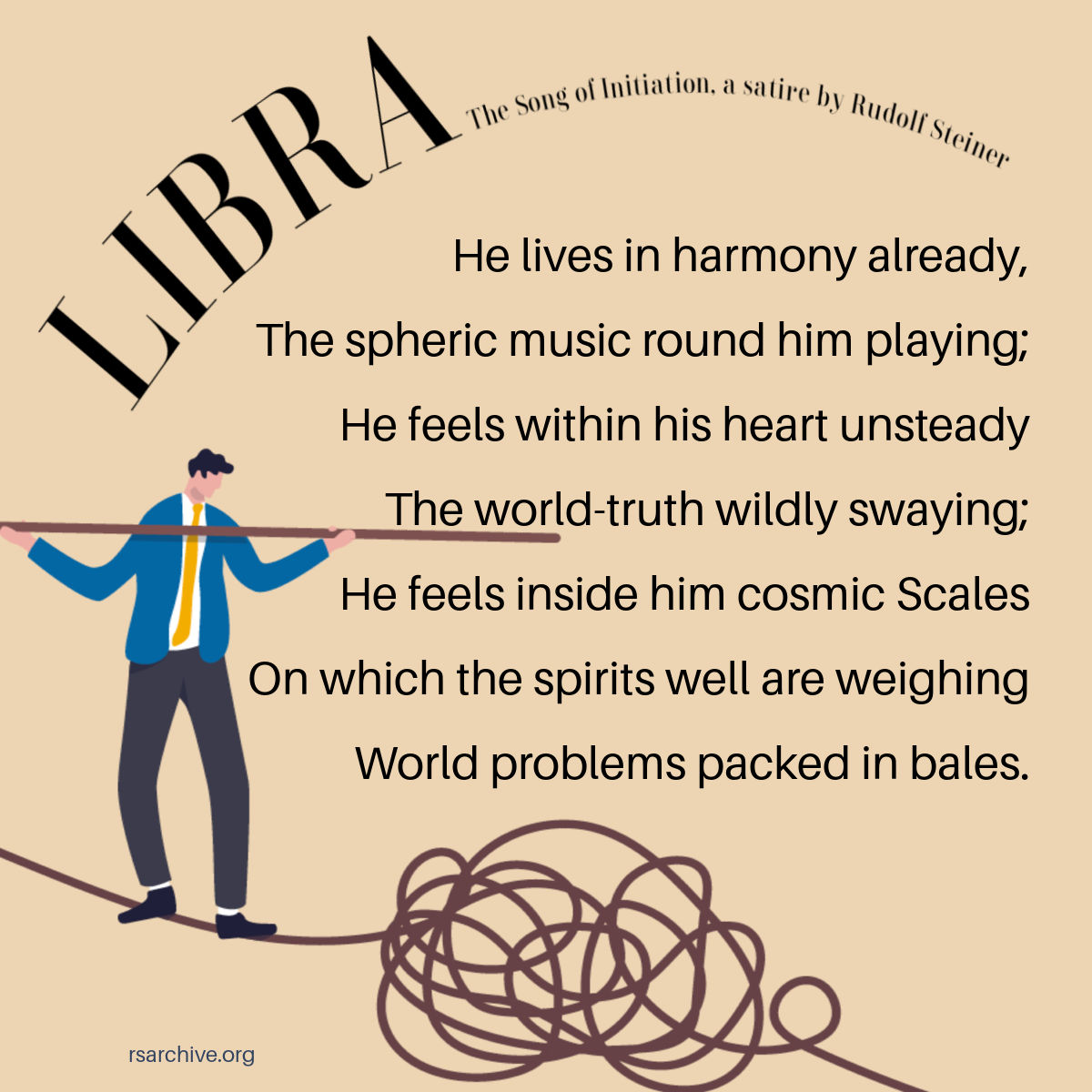 Libra Satirical Verse